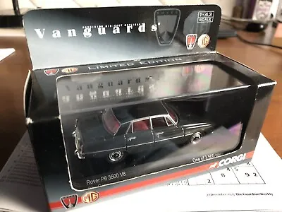 Corgi Vanguards 1 43 Rover P6 3500 V8 City Grey Limited Edition VA 06513 • £19.90