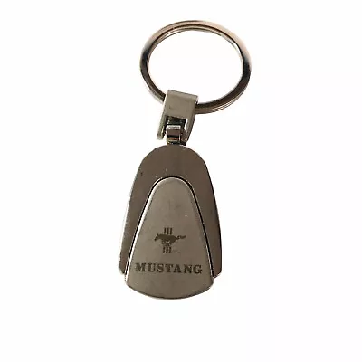 Vintage Ford Mustang Stainless Steel Keychain Keyring Novelty Advert Souvenir • $19.95