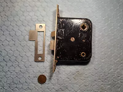 Privacy Mortise Lock Nickel NOS • $32.95