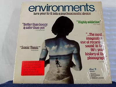 Environments  Disc 9 Pacific Ocean / Caribbean Lagoon - VINYL LP RECORD • $22.99