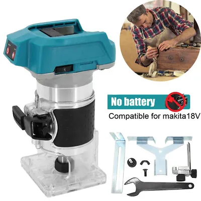 For Makita 18V Battery Brushless Cordless Electric Hand Trimmer Router Laminate • £37.23