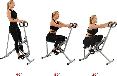 Sunny Health & Fitness Row-N-Ride Squat Assist Trainer For Glutes Workout With A • $121.05