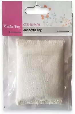 Crafts Too Anti-Static Bag For Heat Embossing Card Making Scrapbooking • £5.19