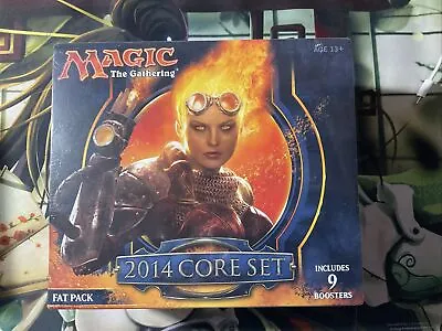 2013 Magic The Gathering  2014 Core Set Factory Sealed Fat Pack New • $59.95