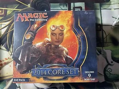 2013 Magic The Gathering  2014 Core Set Factory Sealed Fat Pack • $59.99