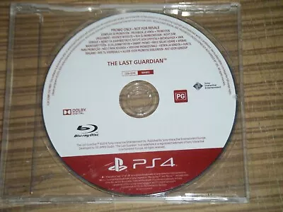 Sony Playstation 4 PS4 Game - The Last Guardian (Promo Disc Only Full Game) • $29.99