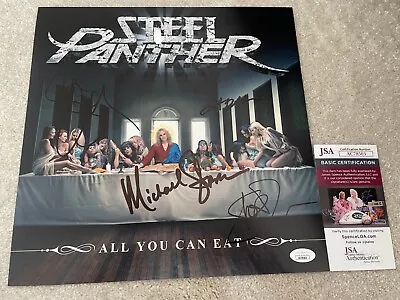 Steel Panther Signed 12x12 Photo Jsa Coa Exact Proof Auto All You Can Eat Racc • $139.03