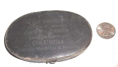 Early Columbia Disc Phonograph Record Cleaner  Bode Bros Co. • $25