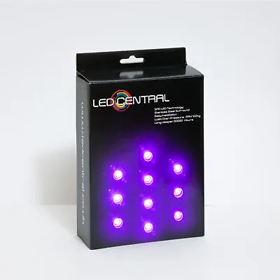 15mm LED DECK-DECKING-PLINTH-BAR-KITCHEN-KICKBOARD LIGHT KIT-10 OR 20 Lights • £19.99