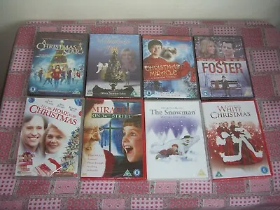 Christmas Dvd Bundle New Sealed 8 Films New Sealed • £4.99