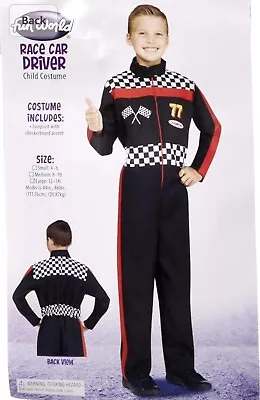 Fun World Race Car Driver Halloween Costume Small (4-6) • $29.99