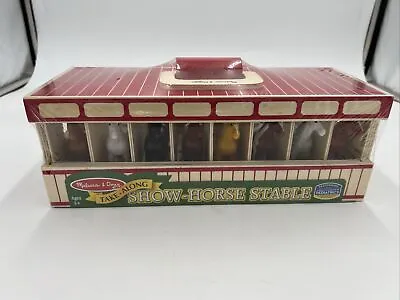 Melissa & Doug Take Along Show Horse Stable Play Set - 3744 Sealed • $22.94