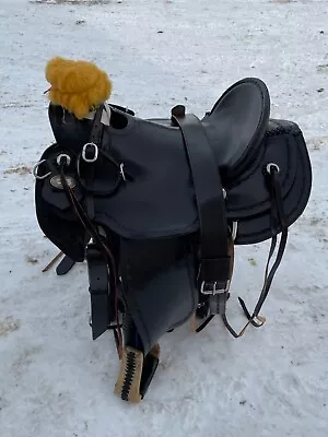 HILASON 15” Western Ranch Saddle Brand New Dark Brown 7” Gullet • $700