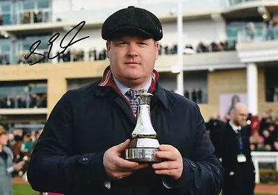 Horse Racing - Gordon Elliott - Hand Signed A4 Photograph - COA • £20