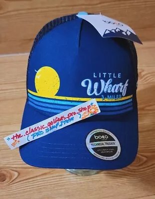 Little Wharf 3-MILER Marathon Cap (Monterey CA) SHIPS FREE W/Buy It Now (NEW!) • $14.99