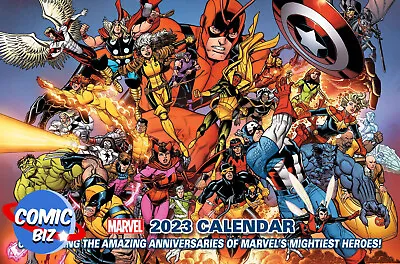 Marvel Calendar 2023 - A Superb Comic-size Calendar! • £4.10