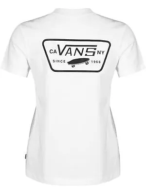 £9.95 • Buy Vans White-Black Full Patch Womens T-Shirt - L