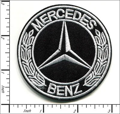 26 Pcs Embroidered Iron On Patches Mercedes Benz Motors Emblem 72x72mm AP063mB1 • $19.58