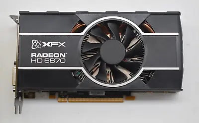 XFX Radeon HD6870 1GB DDR5 HD-687A-ZH VGA/HDMI Video Graphics Card • $29.95