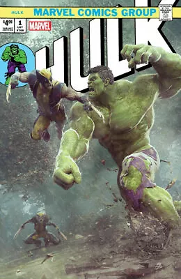 Hulk Vol. 6 - #1 | Bjorn Barends Wolverine Variant Cover | Marvel Comics - 2022 • £29.99