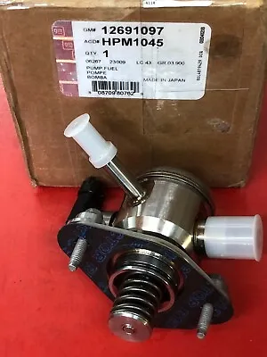 Acdelco Hpm1045 Direct Injection High Pressure Fuel Pump For 12-17 Chevy Equinox • $159.99