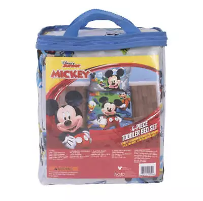 Disney Mickey Mouse Fun With Friends Toddler Bedding Sets 4-Piece 12750 • $45.95