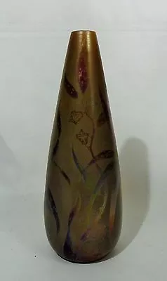 Xlt Massier  Ovoid Art Nouveau Exceptional Ceramic Vase France Faience • $6450