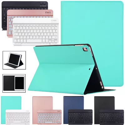 $16.99 • Buy Smart Case With Bluetooth Keyboard For IPad 10/9th/8th/7th/6th/5th Gen Air 4/3/2