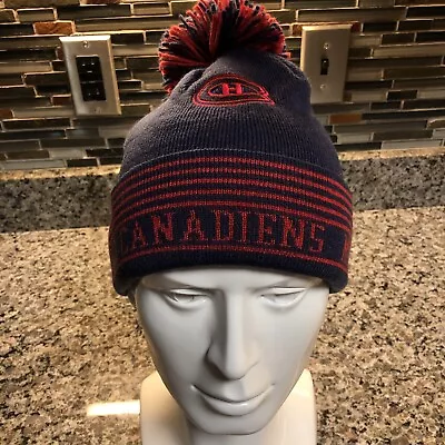 REEBOK Face Off Collection Montreal Canadiens Beanie Hat Cap NHL Official Tuque • $18.49