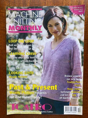 Machine Knitting Monthly Magazine - July 2001 - Patterns Hints And Tips • £6