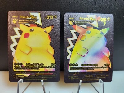 $1.99 • Buy Pokémon🔥 Special Black Foil🔥 Fan Art 🎨 Pikachu VMAX Vivid Voltage 044/185 