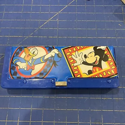 Disney All In One Pencil Case Mickey Minnie Donald Duck Goofy Tape Dispenser B16 • $20.99