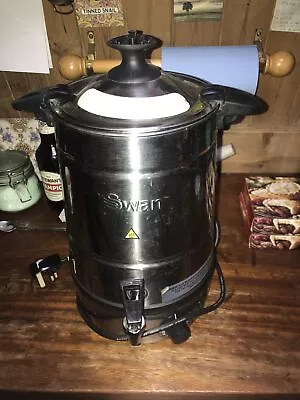 £35 • Buy Swan 5L Stainless Steel Hot Cider Mulled Wine Catering Urn (SWU5LS)