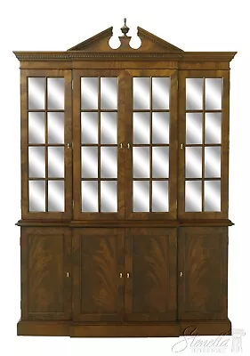 52879EC: COUNCIL CRAFTSMEN Flame Mahogany 4 Door Breakfront • $2895