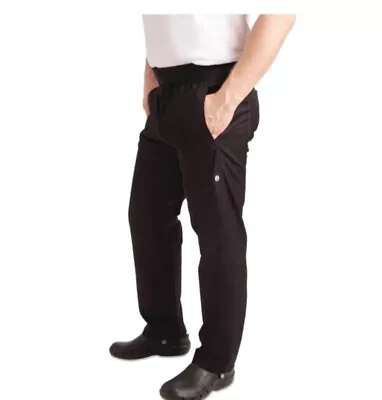 Chef Works Unisex Slim Fit Cargo Chefs Trousers With Concealed Zip Fly • £15