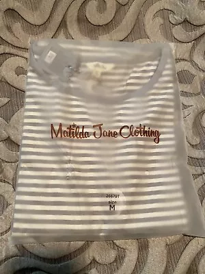 Matilda Jane Clothing Size Medium Measure In Love Tee New With Tags In Bag MJC • $17.95