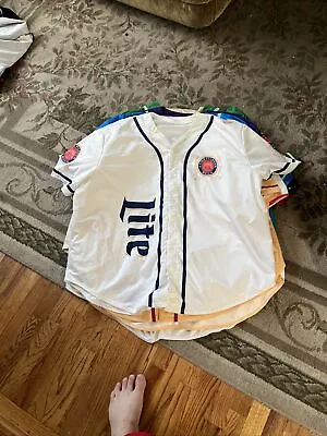 Miller Lite BASEBALL JERSEY XXXL Pilsner Front/back • $0.99