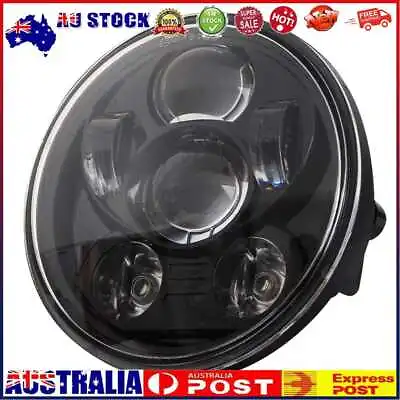 200W 5.75 Inch Round Motorcycle LED Headlight For Harley-Davidson XL1200C Dyna A • $44.39