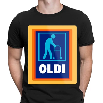 £8.99 • Buy Funny Oldi Novelty Old Hilarious Joke Retro Vintage Mens T-Shirts Tee Top #GVE