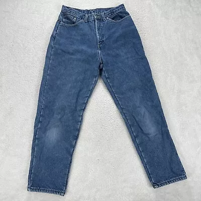 L.L Bean Fleece Lined Jeans Men 30x30 Blue Jeans Workwear (Actual 28x27) • $10