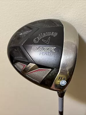 Callaway RAZR Hawk Draw Driver 11.5* Aldila RIP 60-R Graphite Shaft R Flex 46”RH • $52.99