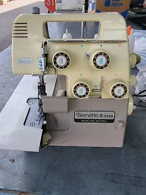 $99.95 • Buy Bernina Bernette 334D Serger Sewing Machine - Untested, No Pedal, Read