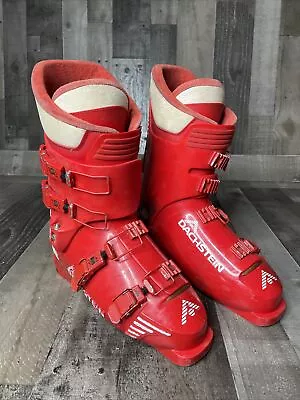 Vintage Dachstein V3 Ski Boots Red Sz Euro 45 US 10.5 - 11.5 Made In Austria • $31.99