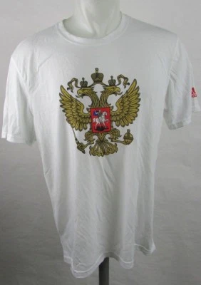 $12.98 • Buy Team Russia International Soccer Men's White T-Shirt