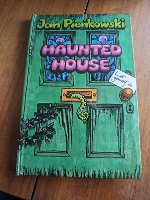 HAUNTED HOUSE Pop-up Book  Jan Pienkowski 1st Edition 1979 New York Dutton Books • £40