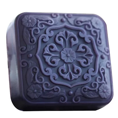 Silicone Soap Mold Traditional Chinese Flower Pattern Handmade Craft Resin Mould • £17.98