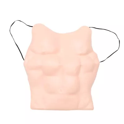 Men Fake Muscle Underwear Halloween Costume Fake Breasts Cosplay Fake Chest • $10.11