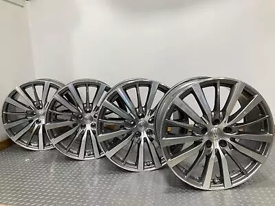 14-16 Maserati Ghibli Set Of 4 19x8.5 Silver Multispoke Wheels All Curb Damaged • $1249