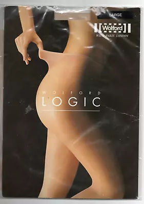 £9.99 • Buy Wolford Logic Tights Col Cosmetic Large 15 Denier - Invisible From Waist To Toe