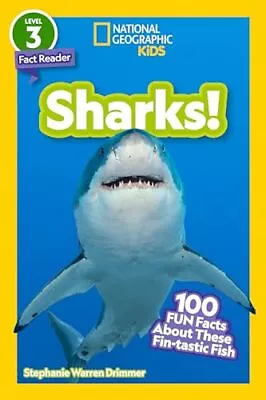 National Geographic Readers: Sharks!: 100 Fun Facts About These Fin-Tastic F... • $4.23